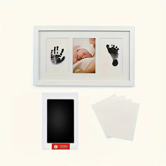 1 Set Baby Handprint Footprints Ink Pads Safe Non-toxic No-Touch Skin Inkless Inkpad Kits Pet Cat Dog Paw Prints Souvenirs Gifts