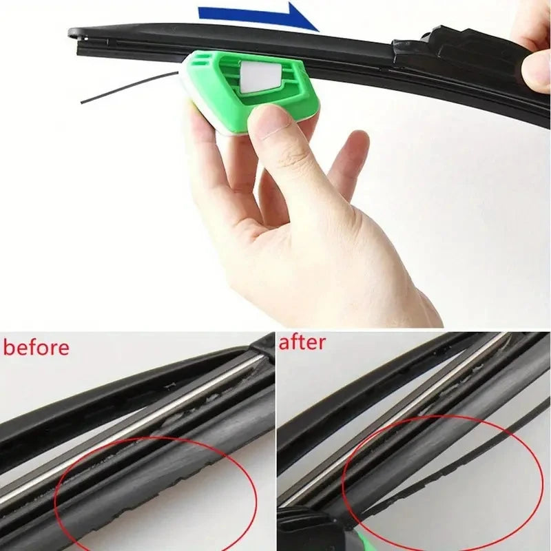 Car Wiper Repair Tool Windscreen Wiper Blade Wiperblade Cutter Rubber Regroove Tool Trimmer Restorer Car Accessories Hot Sale