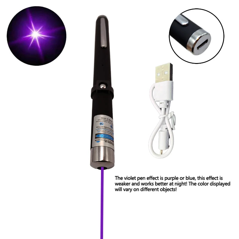 Pet Laser Pointer & LED Flashlight - Interactive Cat Scratching Toy, Christmas Gift for Cats/Kittens