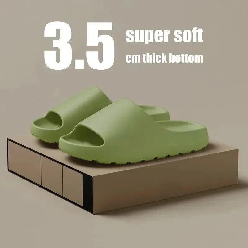 EVA Anti-Slip Men's Slippers Home Thick Bottom Slippers Comfortable Lightweight Indoor Outdoor House Slippers