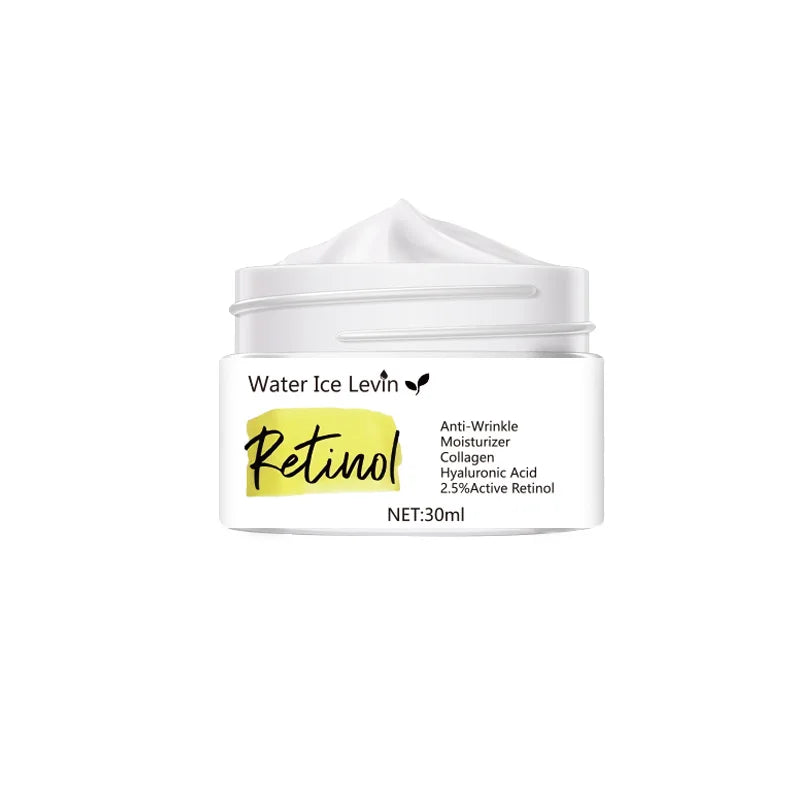 30g Retinol Moisturizing Cream for Face, Body and Hands, Suitable for Women and Men, Containing Retinol Collagen, Alcohol-Free Ingredients