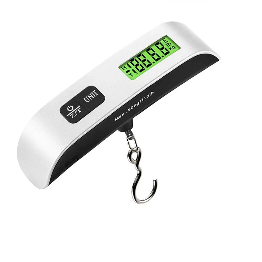 10g-50kg Portable Scale Digital LCD Display Electronic Luggage Hanging Suitcase Travel Weighs Baggage Bag Weight Balance Tools