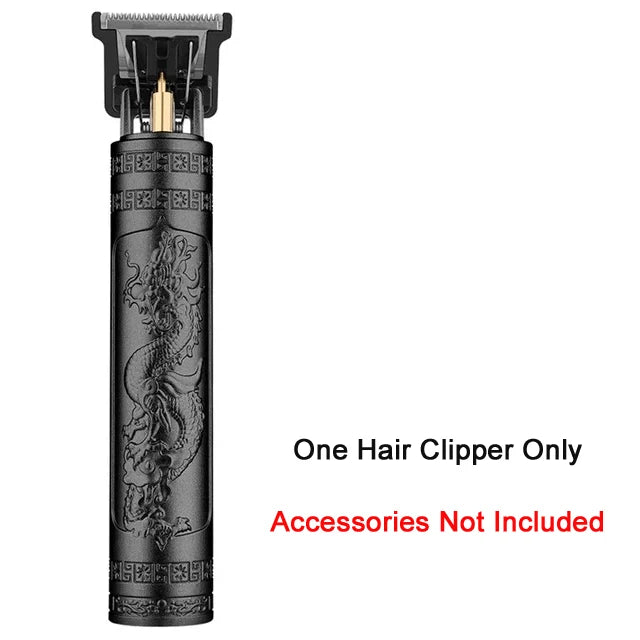 Cordless Electric Hair Cutting Machine Vintage Hair Clipper Portable Shaver Barber USB Fast Charging Hair Trimmer For Hairdresse