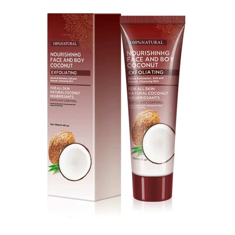 100ml Natural Papaya Exfoliating Cream Scrub Peeling Gel Face Cream Face Body Skin Care Body Moisturizing Hand