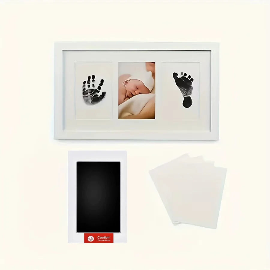 1 Set Baby Handprint Footprints Ink Pads Safe Non-toxic No-Touch Skin Inkless Inkpad Kits Pet Cat Dog Paw Prints Souvenirs Gifts