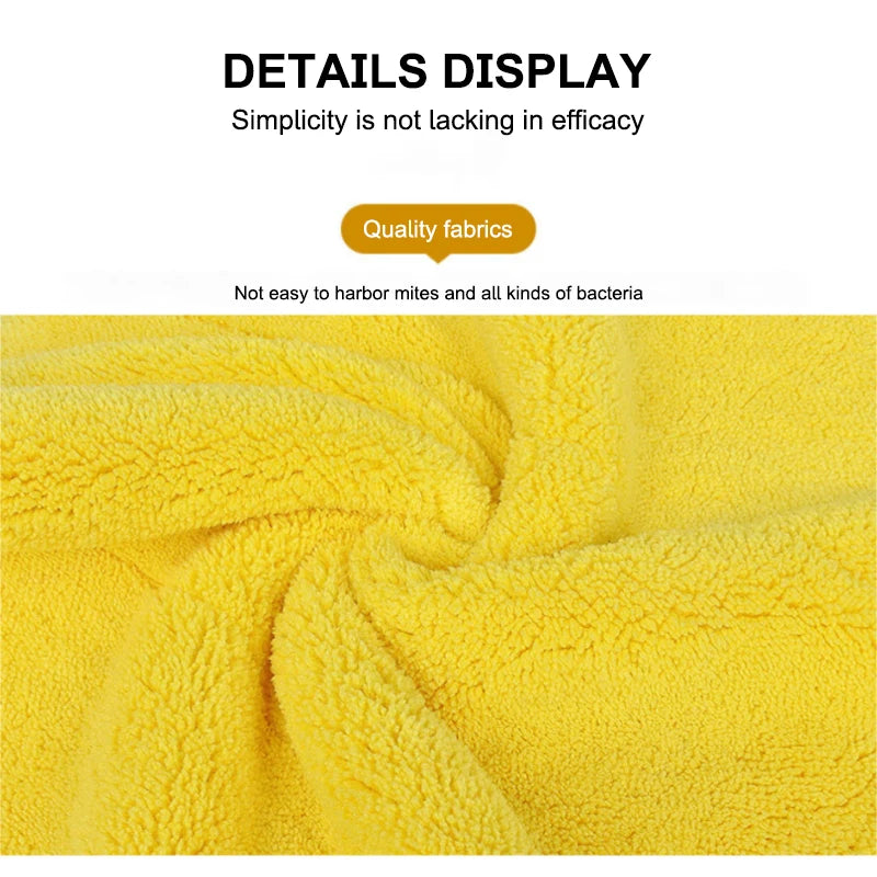 Truck Car Super Absorbent Car Wash Microfiber Towel Car Cleaning Drying Cloth Extra Large Size Drying Towel Car Care Detailing