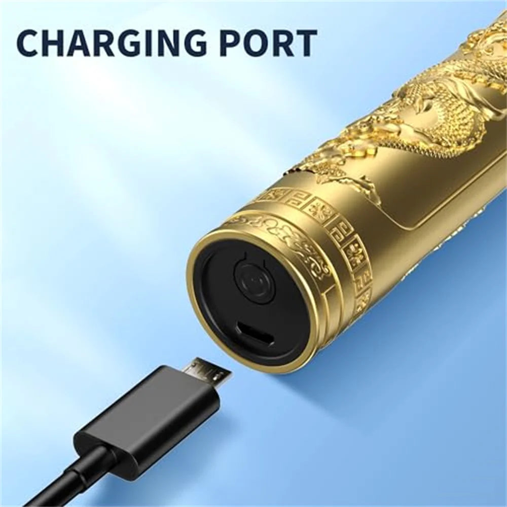 Cordless Electric Hair Cutting Machine Vintage Hair Clipper Portable Shaver Barber USB Fast Charging Hair Trimmer For Hairdresse