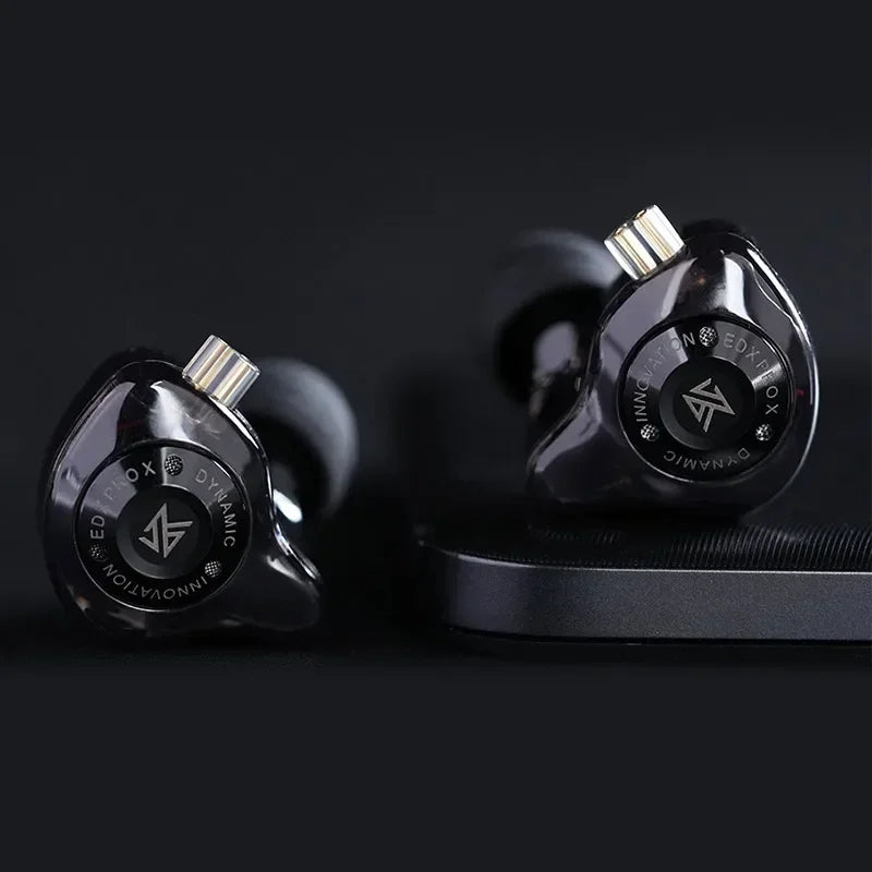 KZ EDX PRO X Dynamic Drive Earphone HIFI Bass Earbud Sport Music Cancelling Headsets 2PIN Cable KZ ZSTX ZSN PRO X EDC EDA ZVX