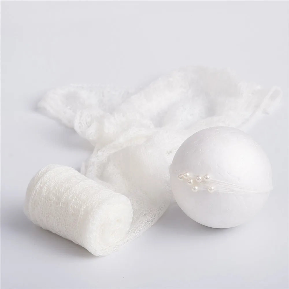 Newborn Photography Props Wrap Soft Mohair Knitted Baby Blanket  Swaddling  Photography  Babies Accessories