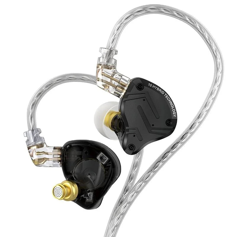 KZ ZS10 Pro X Wired In-Ear Headphones Music Headset HiFi Bass Monitor Earbuds Sports Earphones