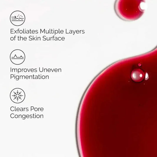 AHA 30%+BHA 2% Peeling Solution 30ml Multi Effect Peeling Solution Exfoliating Facial Brighten Smooth Refine Appearance Of Skin