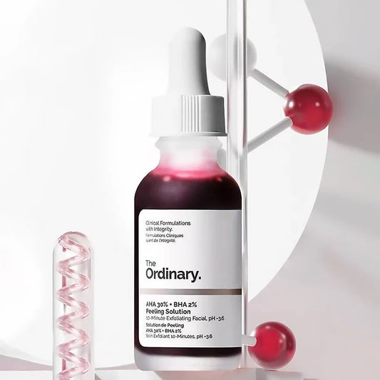 AHA 30%+BHA 2% Peeling Solution 30ml Multi Effect Peeling Solution Exfoliating Facial Brighten Smooth Refine Appearance Of Skin