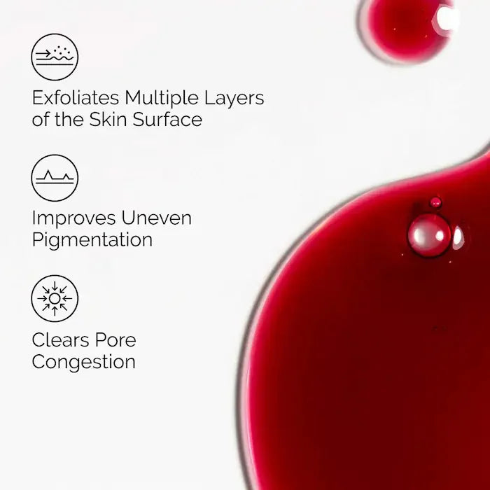 AHA 30%+BHA 2% Peeling Solution 30ml Multi Effect Peeling Solution Exfoliating Facial Brighten Smooth Refine Appearance Of Skin