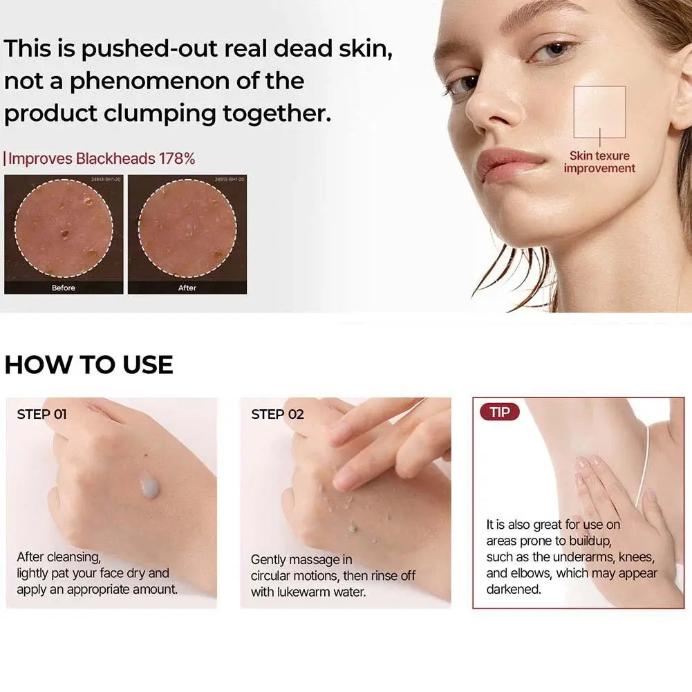 Korean Dr. Melaxin Rice Exfoliating Serum & Facial Care Kit - Moisturizing Stick, Anti-Wrinkle Eye Cream Cleanser Skin care