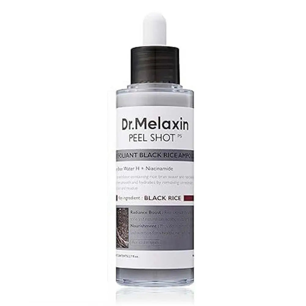 Korean Dr. Melaxin Rice Exfoliating Serum & Facial Care Kit - Moisturizing Stick, Anti-Wrinkle Eye Cream Cleanser Skin care