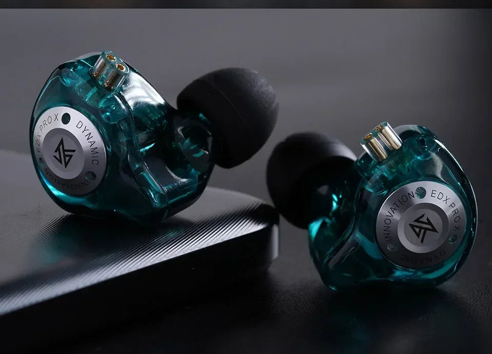 KZ EDX PRO X Dynamic Drive Earphone HIFI Bass Earbud Sport Music Cancelling Headsets 2PIN Cable KZ ZSTX ZSN PRO X EDC EDA ZVX