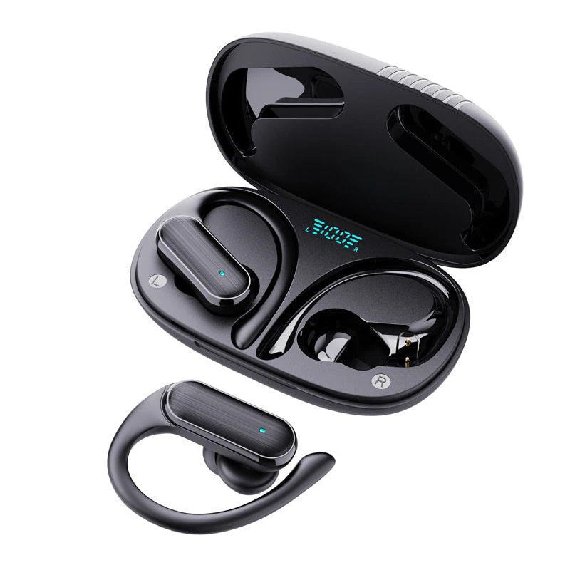 The A520 wireless BT headphones feature high-quality, high-definition sound, stereo earbuds, sweat-proof touch lights