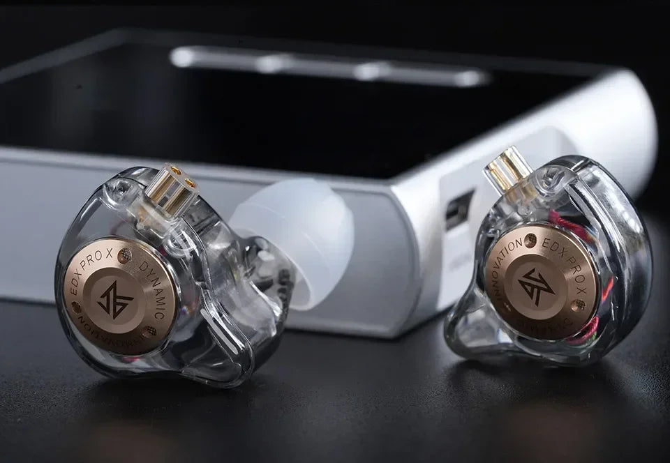 KZ EDX PRO X Dynamic Drive Earphone HIFI Bass Earbud Sport Music Cancelling Headsets 2PIN Cable KZ ZSTX ZSN PRO X EDC EDA ZVX