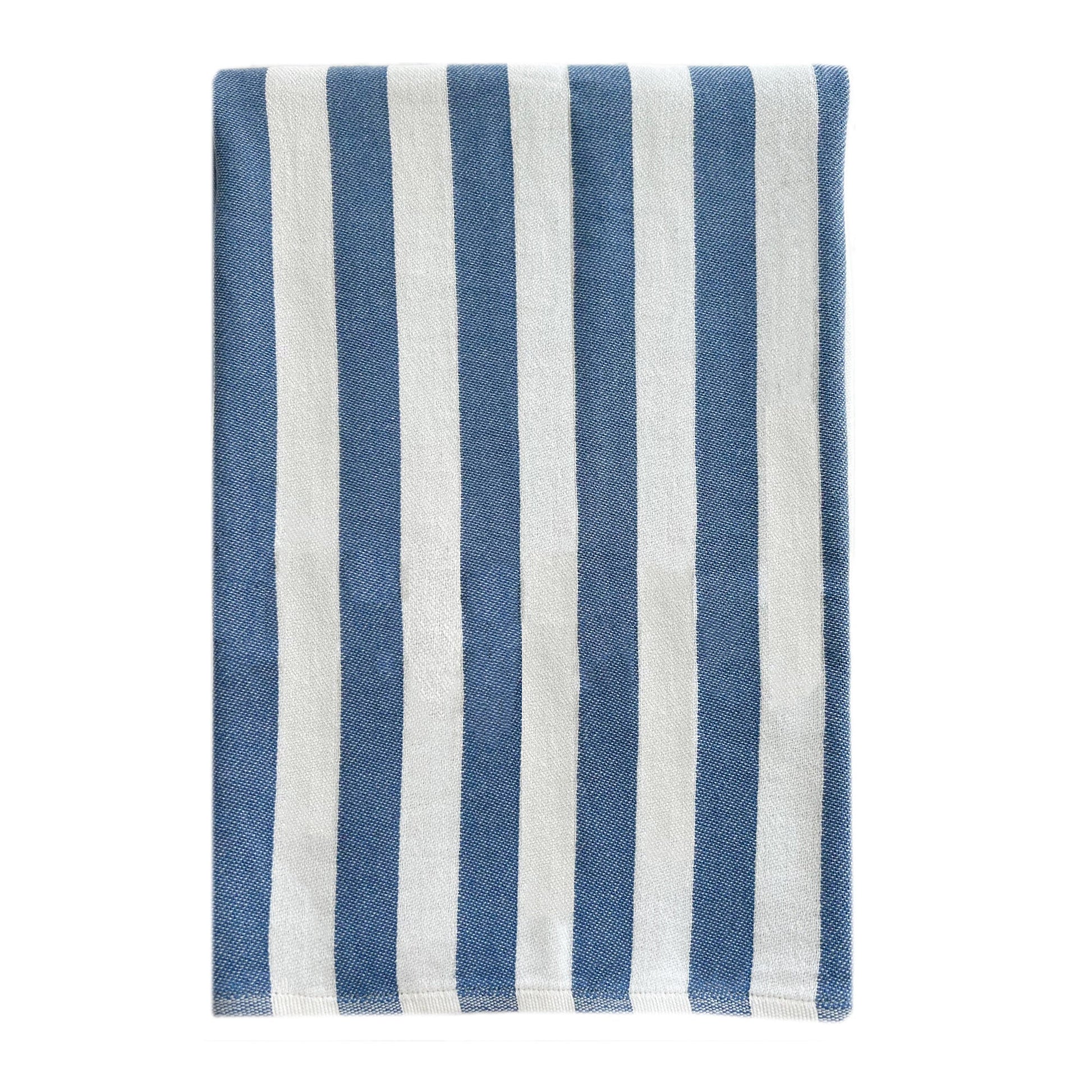 Custom Everywhere Towel, Striped Blue-2