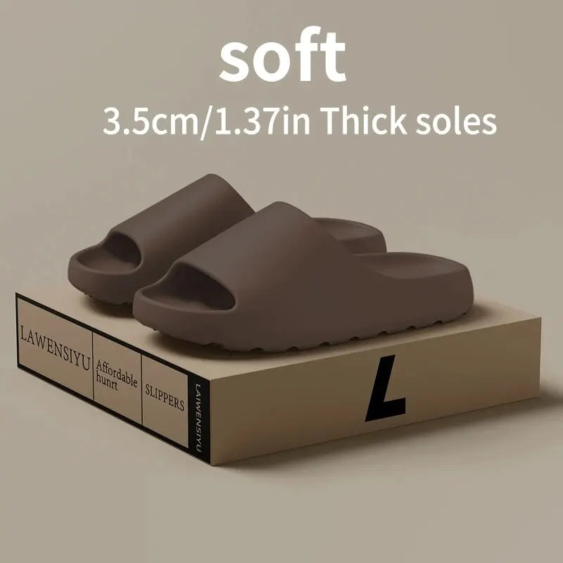 Fashion Brand Women Slippers Summer Classic Sports Sandals Men Casual EVA Flat Slippers Unisex Outdoor Indoor Shoes