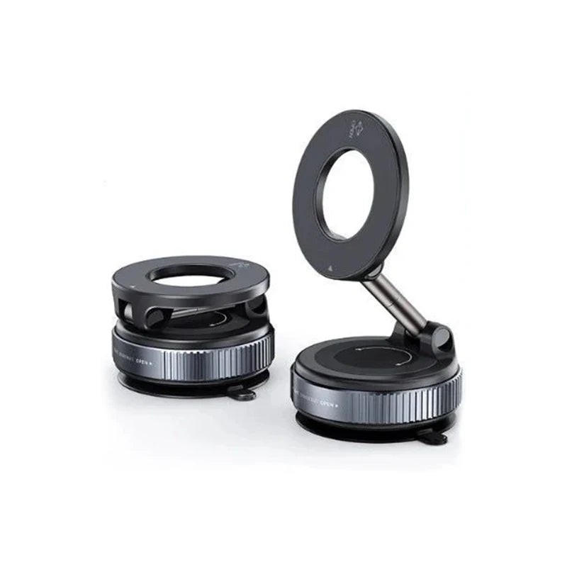 Vacuum Magnetic Universal Holder Magsafe Suction Cup Phone Holder 360 ° Adjustable Magnetic Phone Holder Foldable Pocket Size