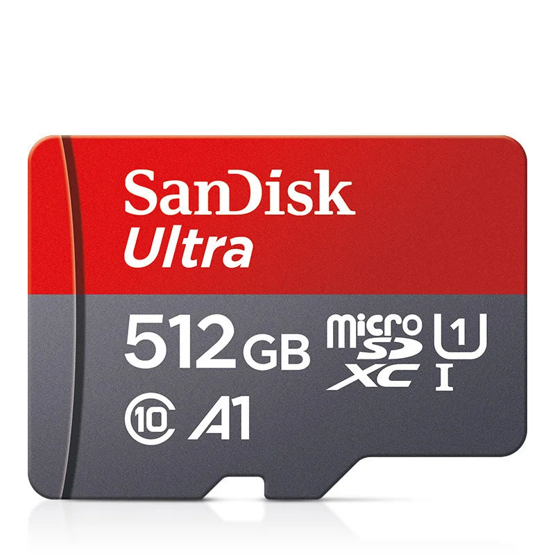 SanDisk Ultra MicroSD Card 32GB MicroSDHC A1 UHS-I Class10 64GB 128GB 256GB 512GB 1TB MicroSDXC Perfect for Full HD Video