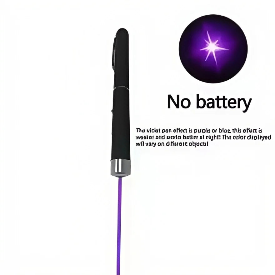 Pet Laser Pointer & LED Flashlight - Interactive Cat Scratching Toy, Christmas Gift for Cats/Kittens