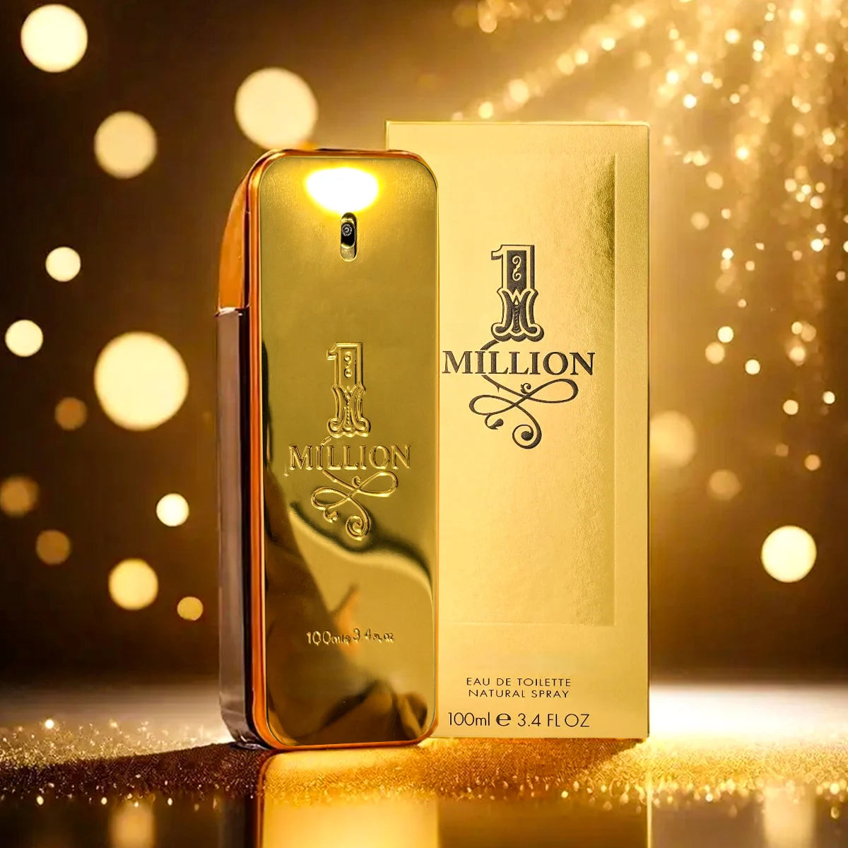 Pacoo Rabannee Million Men's Perfume 3.4oz/100ml.Long-lasting fragrance,suitable for daily use,dates,dinners,work,as a gift