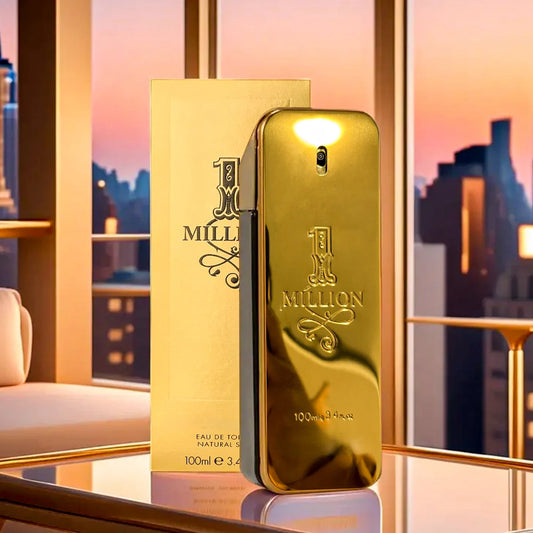 Pacoo Rabannee Million Men's Perfume 3.4oz/100ml.Long-lasting fragrance,suitable for daily use,dates,dinners,work,as a gift