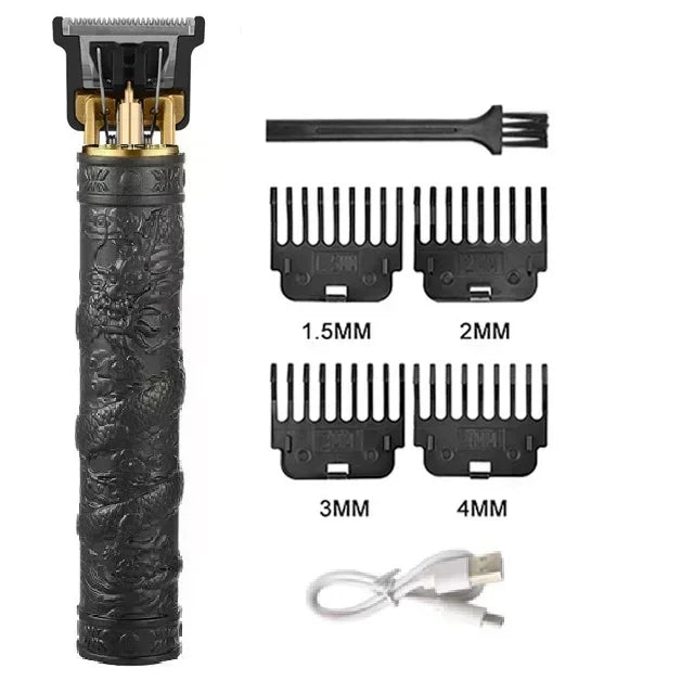 OHS Rechargeable  Vintage T9 Cordless Hair Cutting Machine Electric Shaver For Man Hair Clipper Barber Trimmer Beard Razors